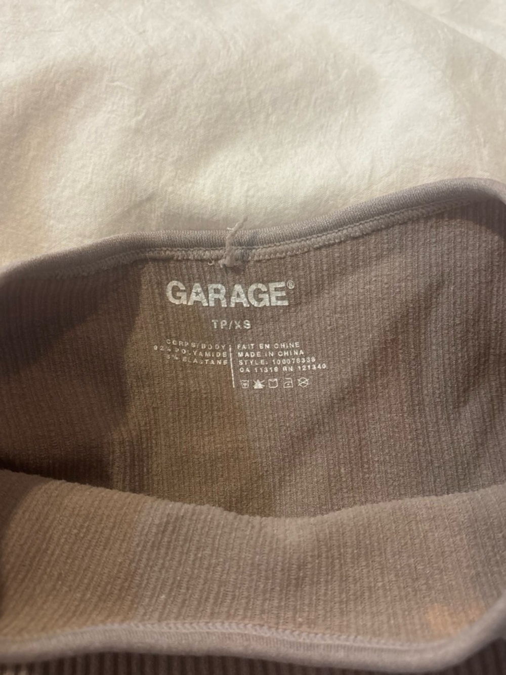 Garage cropped tee - Picture 2 of 2